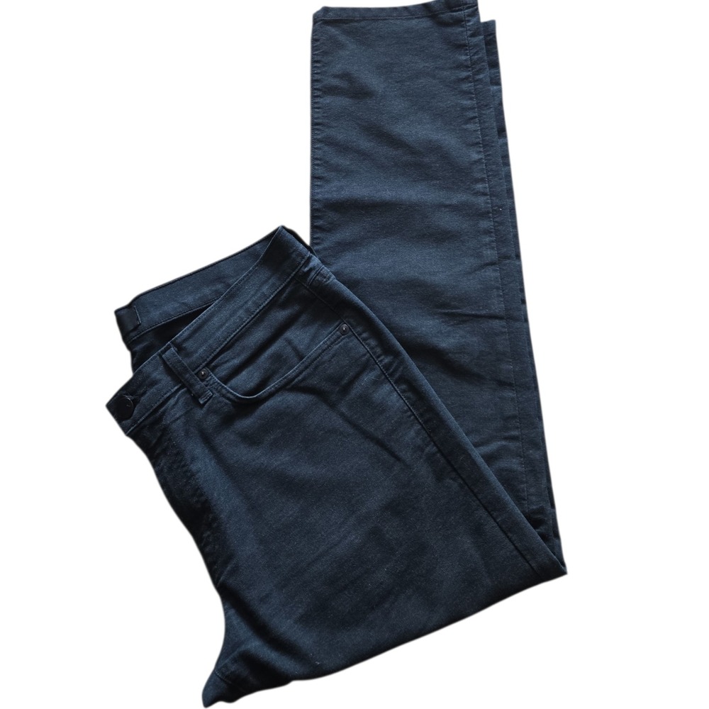J Brand Kane Slim Straight Leg‎ Pants Mens 34 Aiken Dark Indigo Black